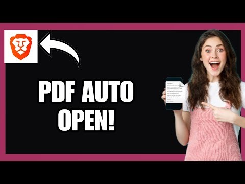 Open PDFs Automatically on Brave App!