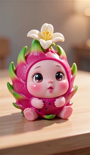 This ASMR is illegally cute 😭❤️#asmr #fruitasmr #kawaii #eating #aiart