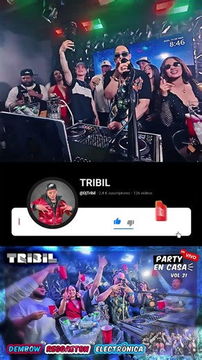 Dembow, Reggaeton and Electronic at Party at Home Vol 21