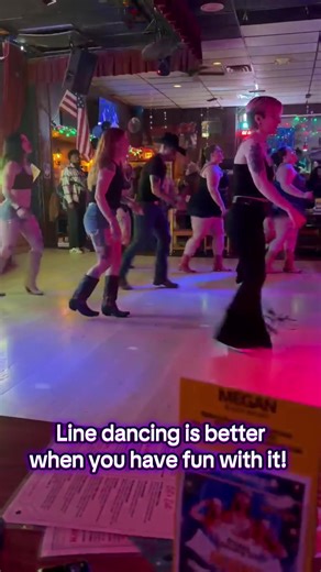 Enjoy Line Dancing with Friends and Fun