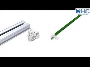 DIY Smart Curtain Tracks HT700 - Central Opening Assembly (operate 2 curtains)