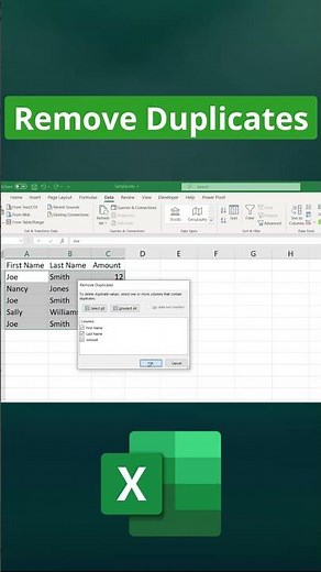 How to Quickly Remove Duplicates in Excel