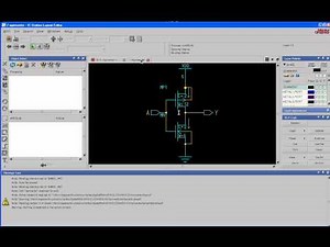 VLSI Tutorial 3: Schematic driven layout using Mentor Graphics ICStation