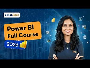 Power BI With AI Full Course 2026 [FREE] | Power BI With AI Tutorial | Power BI Course | Simplilearn