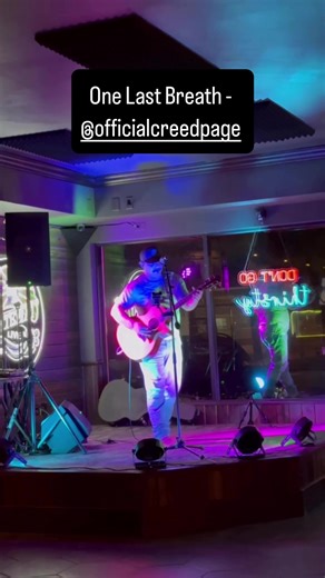One last breath #livemusic #dozerandthedrifters #countrymusic @Creed