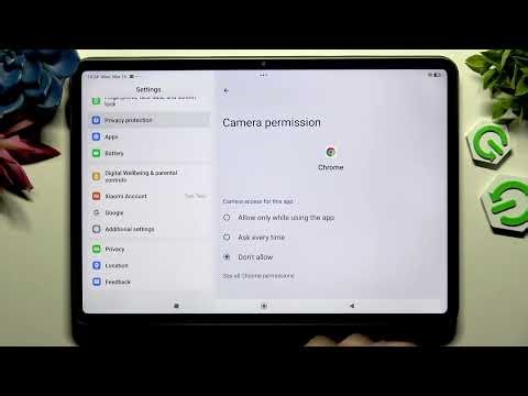 XIAOMI Pad 8 Pro – How to Manage App Permissions