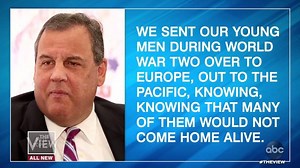 CHRISTIE URGES REOPENING: As many states are in stages of re-opening, the co-hosts react to former New Jersey Gov. Chris Christie saying there will “be deaths no matter what” and claiming it’s a sacrifice Americans have to made before with war. abcn.ws/2RiH3wd | The View