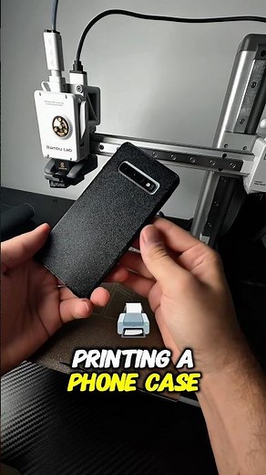 I 3D Printed a Phone Case… and It Actually Works! 😱📱 Resource: MakerWorld.