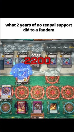 no tenpai support for years be like #yugioh #masterduel