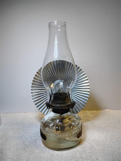 Vintage Eagle Oil Lamp With Reflector - Etsy