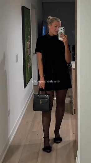 6 comments | holiday party outfit inspo!! all black but make it festive  comment SHOP below to receive a DM with the link to this post on our LTK ⬇ https://liketk.it/5Azwk | The Blonde Party | Facebook