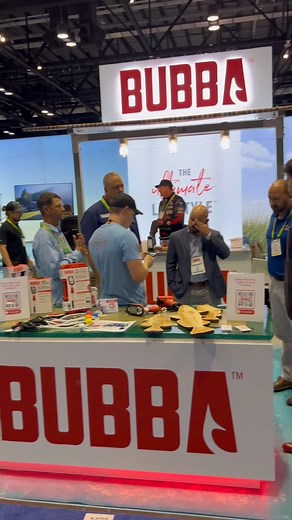 5.8K views · 89 reactions | Come by the Bubba booth #1423 at @icastshow today at 4:00 for a special announcement with @majorleaguefishingofficial We’ll have sushi and Bubba beer for happy hour so come check us out! #Bubba | BUBBA | Facebook