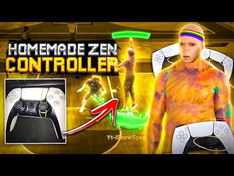 I MADE A HOMEMADE ZEN AND USED IT ON MY POSTSCORER IN NBA2K21! THIS RUBBERBAND METHOD TUTORIAL🧀!