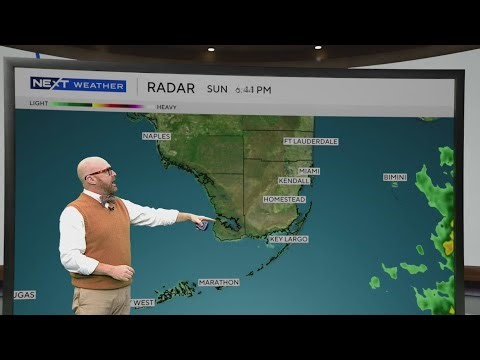 Clear skies for South Florida following afternoon rain, freeze warning in Central and North Florida