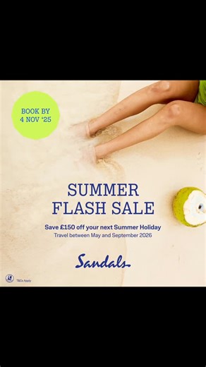 5 Star Summer Savings - If you’re looking for an all-inclusive holiday for next summer, I’ve got some incredible deals to share with you, including Antigua, Barbados, Saint Lucia and family holidays to Turks & Caicos. With a range of departure dates from May through to September, they can 𝘀𝗮𝘃𝗲 £𝟭𝟱𝟬 𝗼𝗳𝗳 when they book by 4th November in our Summer Flash Sale. For a holiday to remember, get in touch now! #notjusttravel #travelconsultant #luxurytravel #travel #roomwithaview #honeymoondest