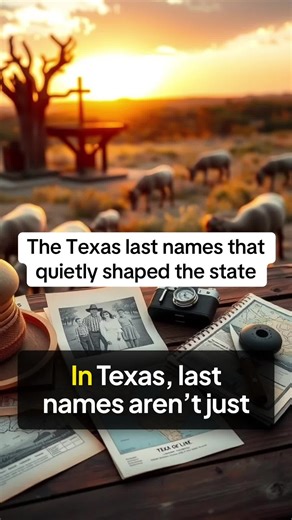 The Texas last names that quietly shaped the state Texas Texas History Texas Culture Texas Pride Texans Only in Texas Texas Heritage #texas #texans #lonestarstate #texaspride #dontmesswithtexas