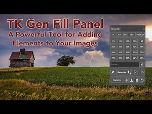 TK GEN FILL PANEL (A Powerful Tool for Adding Elements to Your Images)