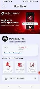 How to Activate Perplexity AI Pro for Free | Airtel Offer Explained (2025)