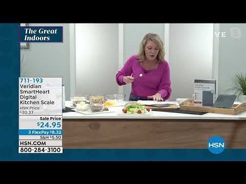 Veridian SmartHeart Digital Kitchen Scale