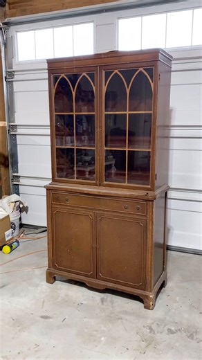 Do you believe in life after love ✨ Especially ones that are very well loved?! This antique cabinet makeover proves just that! This is your sign to go get that free cabinet, that thrifted bookshelf, and pick up that dresser off the curb 🫶🏼Furniture makeovers really do bring new life to pieces. ... #upcycledfurniture #thriftstorefinds #refurbishedfurniture #refinishedfurniture #beforeafter #cabinetmakeover #transformation #antiquefurniture #myantiquedhome #reimaginedpaintedfurniture #upcycletha