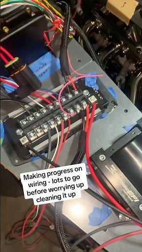 Wiring new and rewiring existing harness parts to the Holley PDM. #holleyperformance