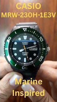 What's the BEST Casio MRW 230H Diver Watch with Rotating Bezel?#casio #shortvideo #watch
