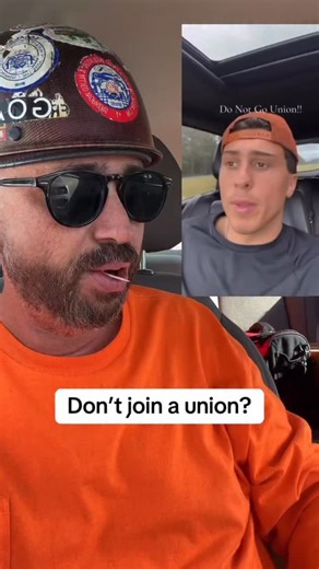 11K views · 8.3K reactions | Don’t join a union? Don’t listen to this guy. You should definitely unionize. #union #unionyes #unionpaid #fy #fyp #bluecollar #nonunion #unionlife #organize | Proud Union Guy | Facebook