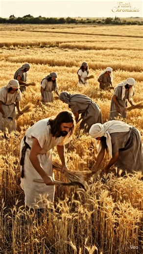 Jesus Christ Working With Farmers in Israel Fields | A Beautiful Moment of Love & Humility