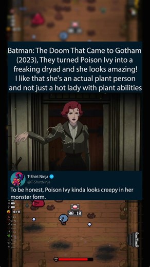 Batman: The Doom That Came to Gotham (2023), They turned Poison Ivy into a freaking dryad