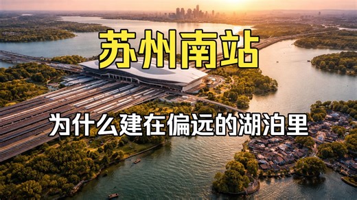 苏州南站为何建在远离苏州的湖里？到底方便了谁？
