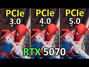 RTX 5070 PCIe 3.0 vs PCIe 4.0 vs PCIe 5.0 | Performance Comparison 2026