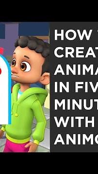 How to create an animation in 5 minutes using Animotive!