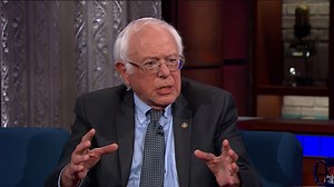 "We need her help to go forward" U.S. Senator Bernie Sanders wants Hillary Clinton's help to pursue his progressive agenda for America. Watch Bernie on The Late Show tonight at on CBS and CBS All Access at 11:35/10:35c! bit.ly/1noWa3w | The Late Show with Stephen Colbert