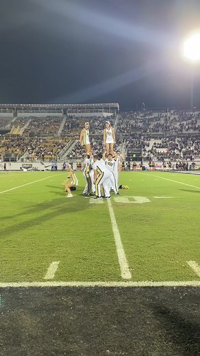 Exciting Cheerleading Stunts and Flips at the Party Rock Bounce House