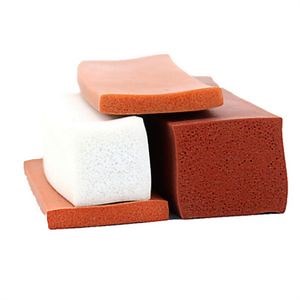 [Hot Item] Factory Direct Heat-Resistant Sponge Rubber Strip Silica Foam Strips Silicone Rubber Foam Strips