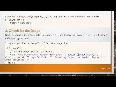 How to Use an if Statement for Conditional Images in PHP with Advanced Custom Fields