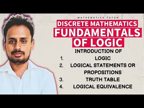 Fundamentals of Logic Example | Problem #1 | Discrete Mathematics