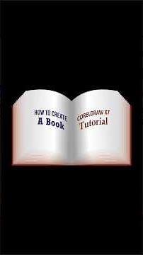 How to create a book in coreldraw in easy steps.