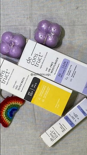 Deconstruct Skincare Honest Review | Sunscreen, Moisturizer & Serum for Oily & Acne-Prone Skin