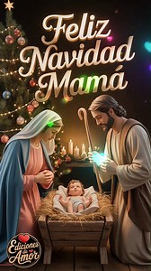 2.3M views · 278K reactions | ❤️✨ Feliz Navidad, Mamá. Hoy quiero darte gracias por tu amor, por tu fuerza y por cada abrazo que me ha sostenido. Que esta Navidad ilumine tu vida con paz, salud y alegría. Que Dios llene tu corazón de esperanza y te regale momentos hermosos, porque tú mereces todo lo bonito del mundo. Te quiero con el alma, Mamá. Feliz Navidad. #feliznavidad2025 #FelizNavidadMamá #FelizNavidadFamilia #navidad2025 #videosdenavidad | Ediciones de Amor | Facebook