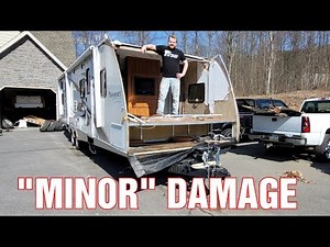 We Bought a Wrecked Camper to Rebuild!