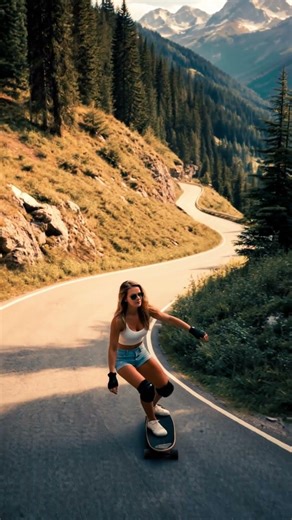 The Most Cinematic Downhill Longboard Run