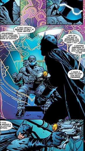 The Moment Batman Defeated Darkseid!