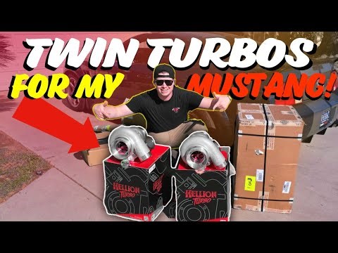 I Just Got A 1500HP Twin Turbo Kit For My Mustang!