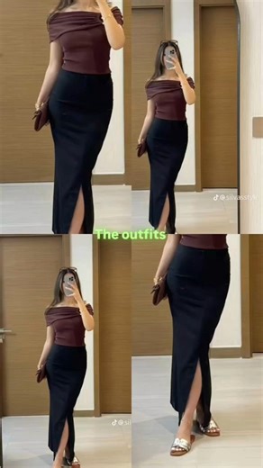 stylish skirt and top inspo ✨️ look perfect 👌 #bestoutfits #outfit