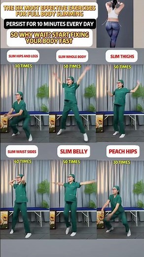 Revamp Your Routine: FULL BODY SLIMMING Exercises That Work Now