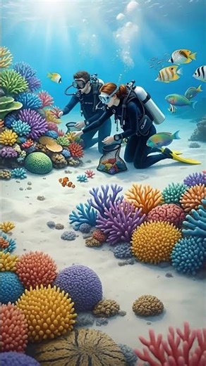 How Coral Bleaching Happens — And How Reefs Can Recover | The Turtle Who Found a Rainbow | #shorts