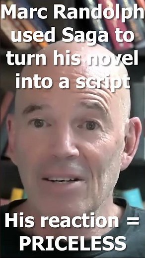 Netflix founder used AI Screenwriting app to turn his novel into a script! 🎬