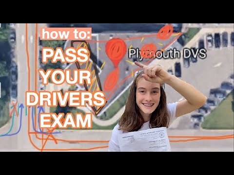 HOW TO PASS YOUR DRIVERS TEST THE FIRST TIME (closed course- PLYMOUTH, MN)
