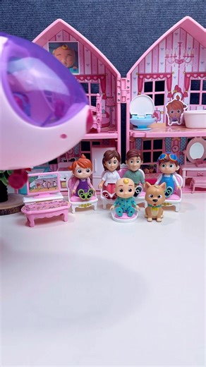 Satisfying wirh Unboxing & Review Cocomelon Airplane Flying Toys ASMR #cocomelon #toys #shorts